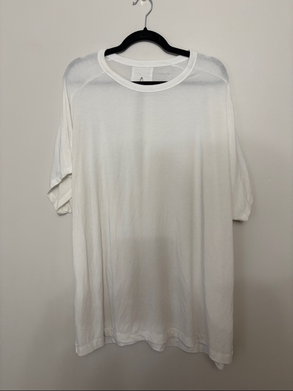 Old Navy White Short Sleeve Relaxed Crew Tee